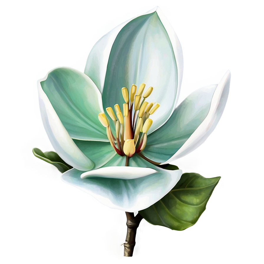 Enchanted Magnolia Flower Png Gja PNG image