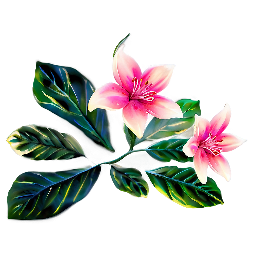 Enchanted Pink Flower Png Tse PNG image