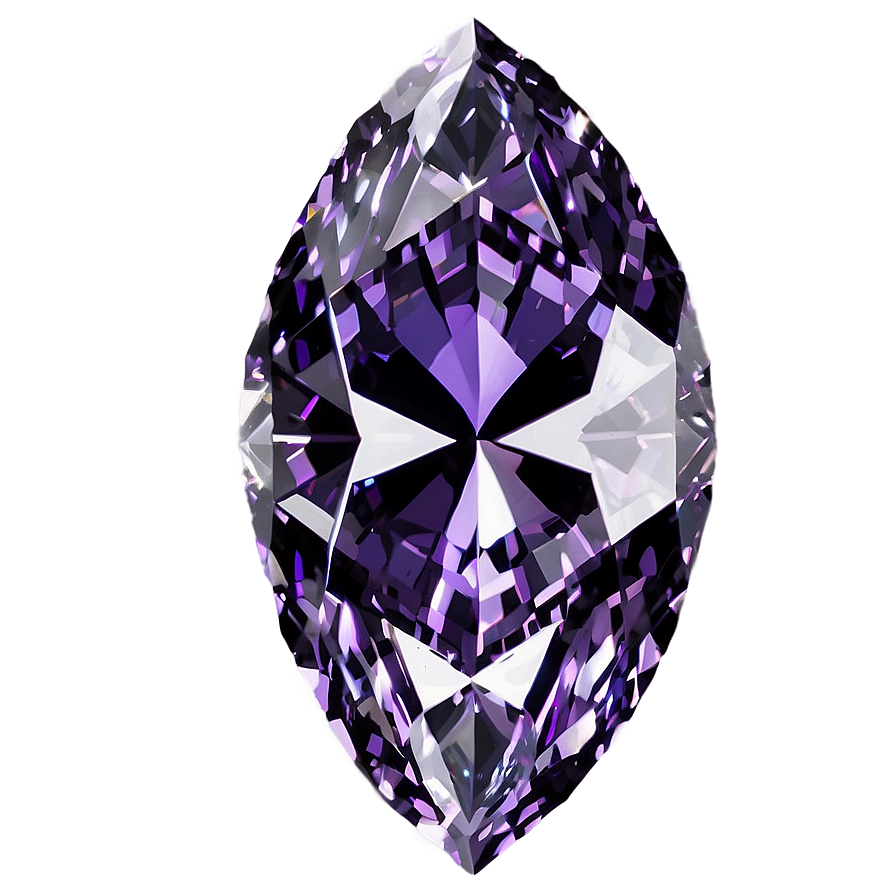 Enchanted Purple Diamond Png Tmg PNG image