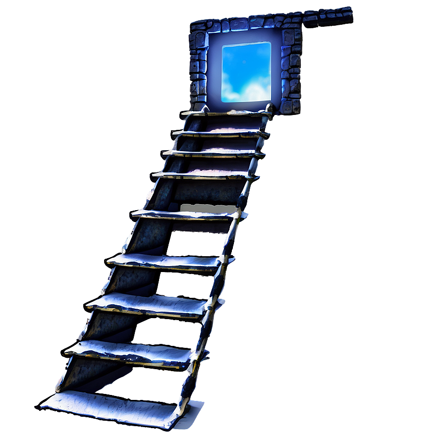 Enchanted Stairway To Heaven Png 06252024 PNG image