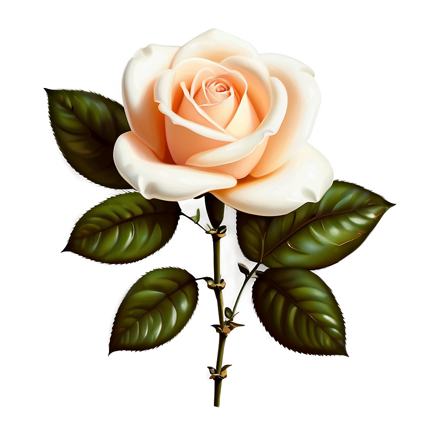 Enchanted Vintage Rose Png Tal17 PNG image