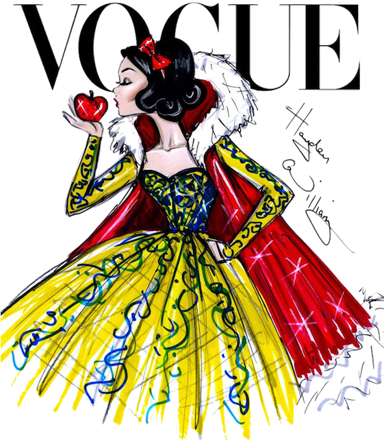 Enchanted Vogue Snow White PNG image