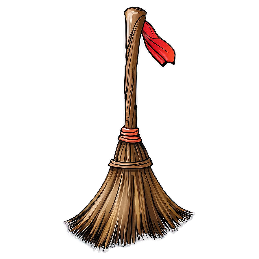 Enchanted Witches Broom Png 06292024 PNG image