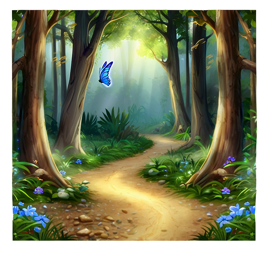 Enchanted Woodland Path Png Wpi PNG image