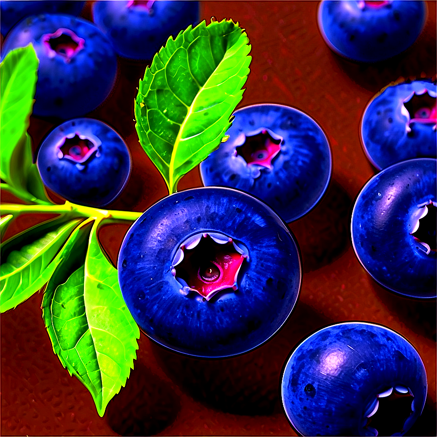 Enchanting Blueberry Bliss Png 05212024 PNG image