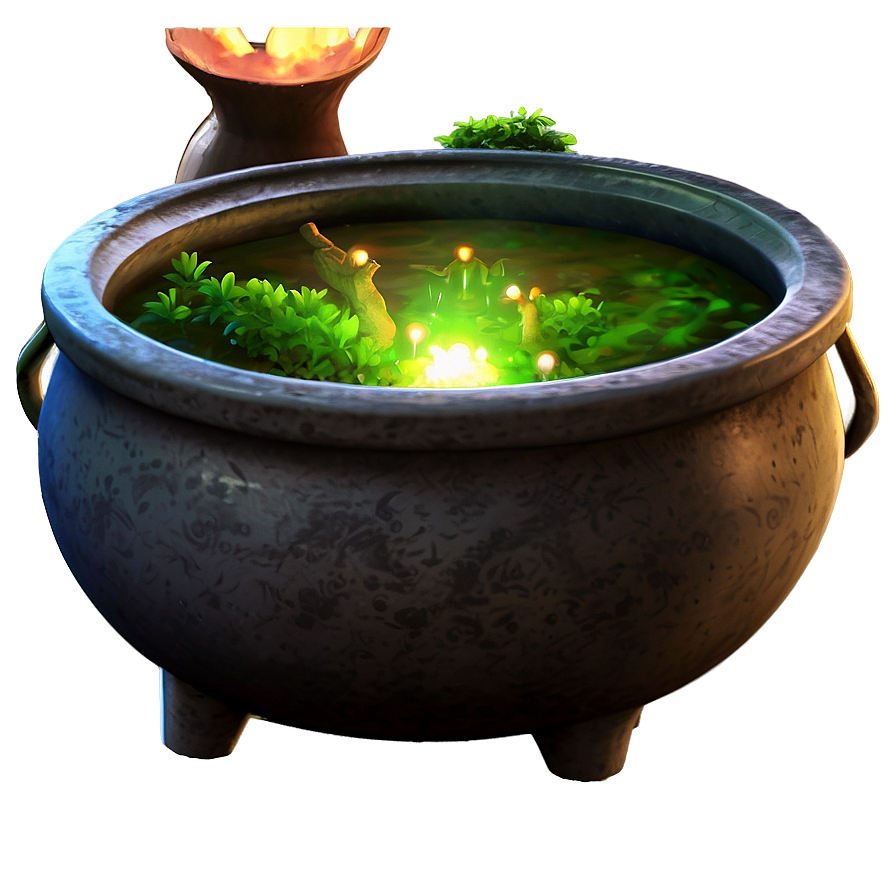 Enchanting Cauldron Png 05242024 PNG image