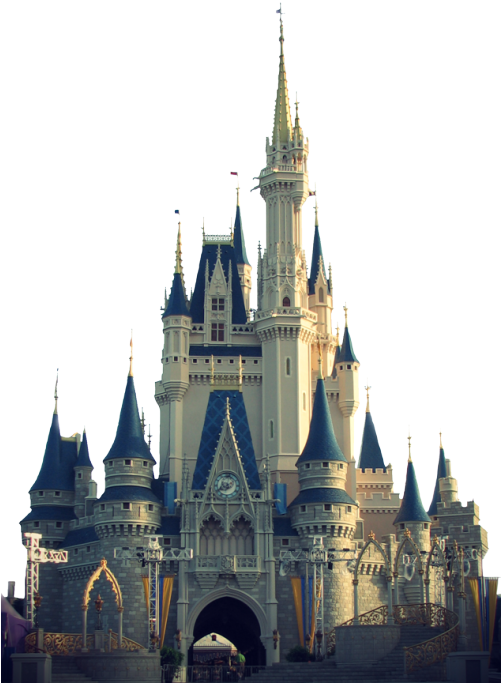 Enchanting_ Fairytale_ Castle_ Silhouette.png PNG image