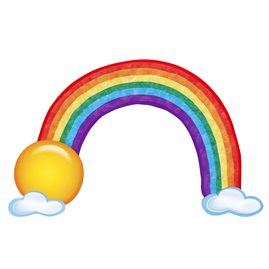 Enchanting Rainbow Png Hcx43 PNG image