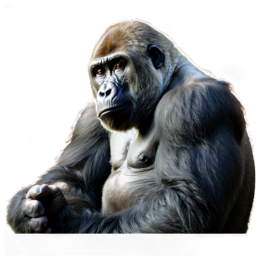 Endangered Gorilla Harambe Png Jyw15 PNG image