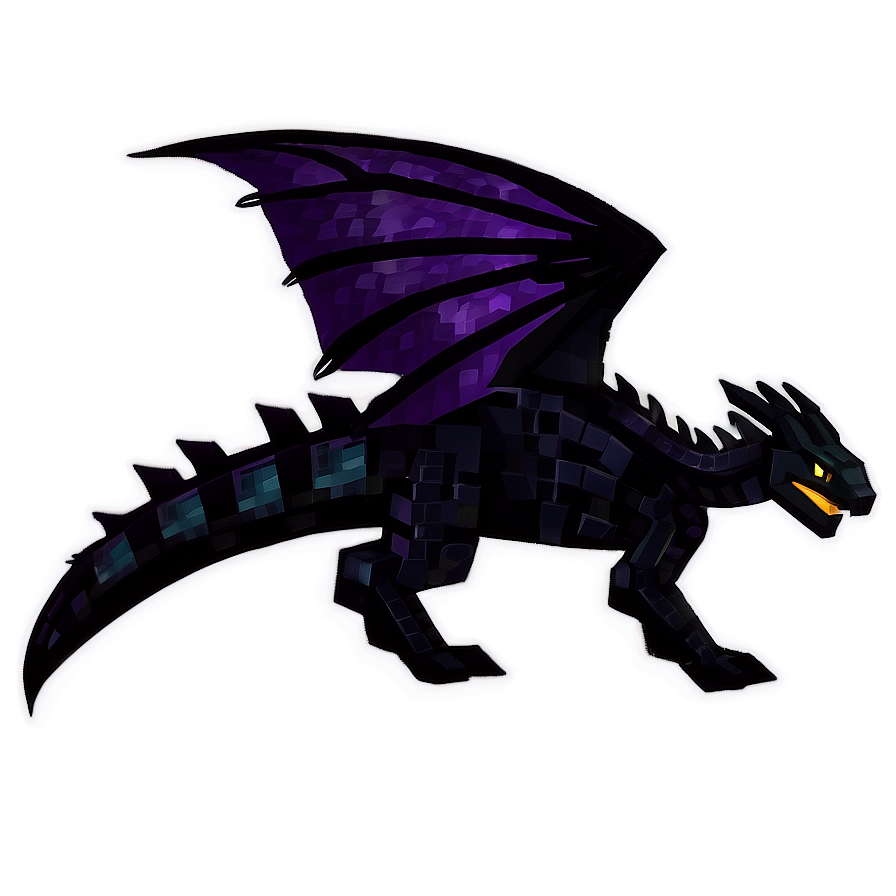 Ender Dragon Minecraft Adventure Png 05252024 PNG image