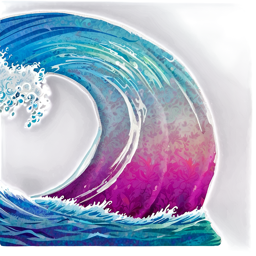 Endless Summer Wave Png 05212024 PNG image