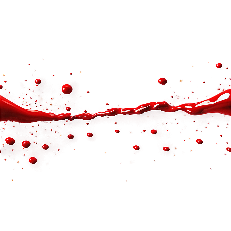 Energetic Red Paint Scatter Png 73 PNG image