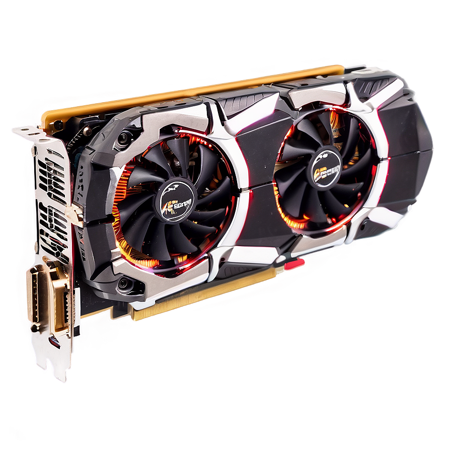 Energy-efficient Graphics Card Png 06282024 PNG image