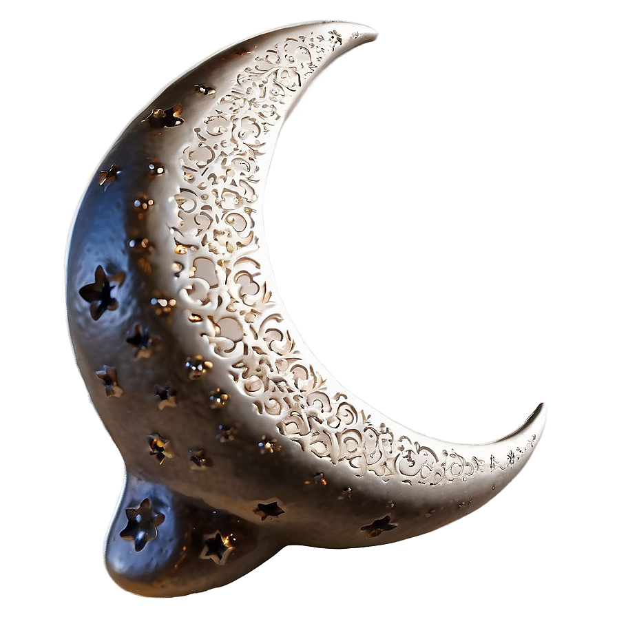 Engraved Crescent Moon Png 06252024 PNG image