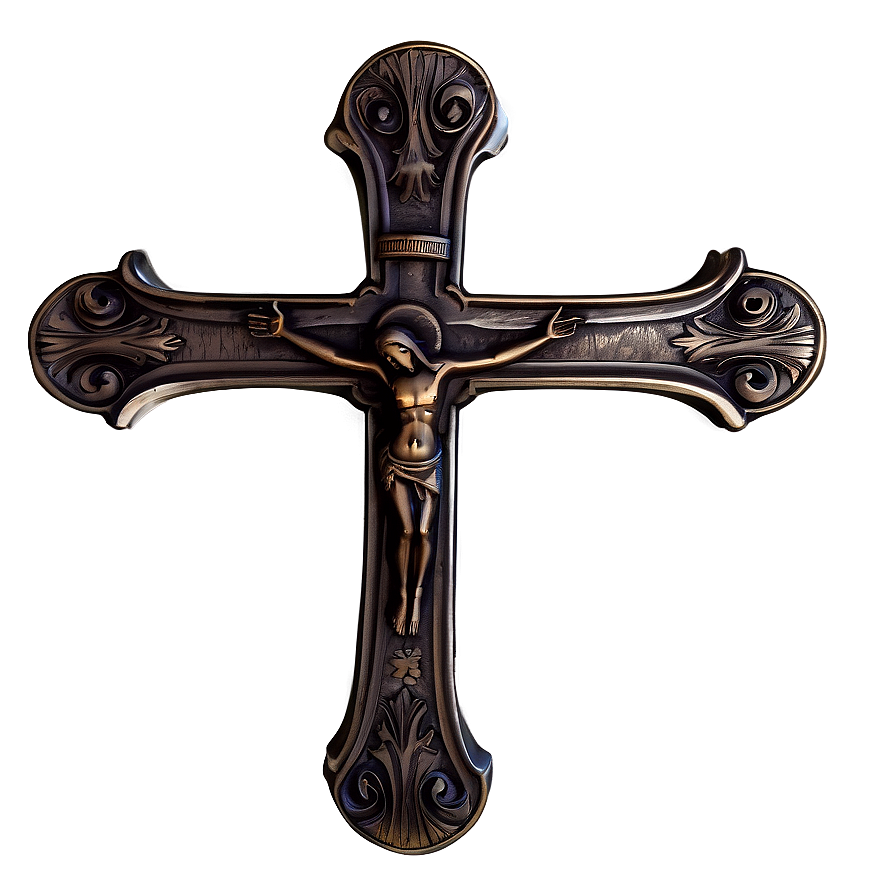 Engraved Cross Style Png Rmk PNG image