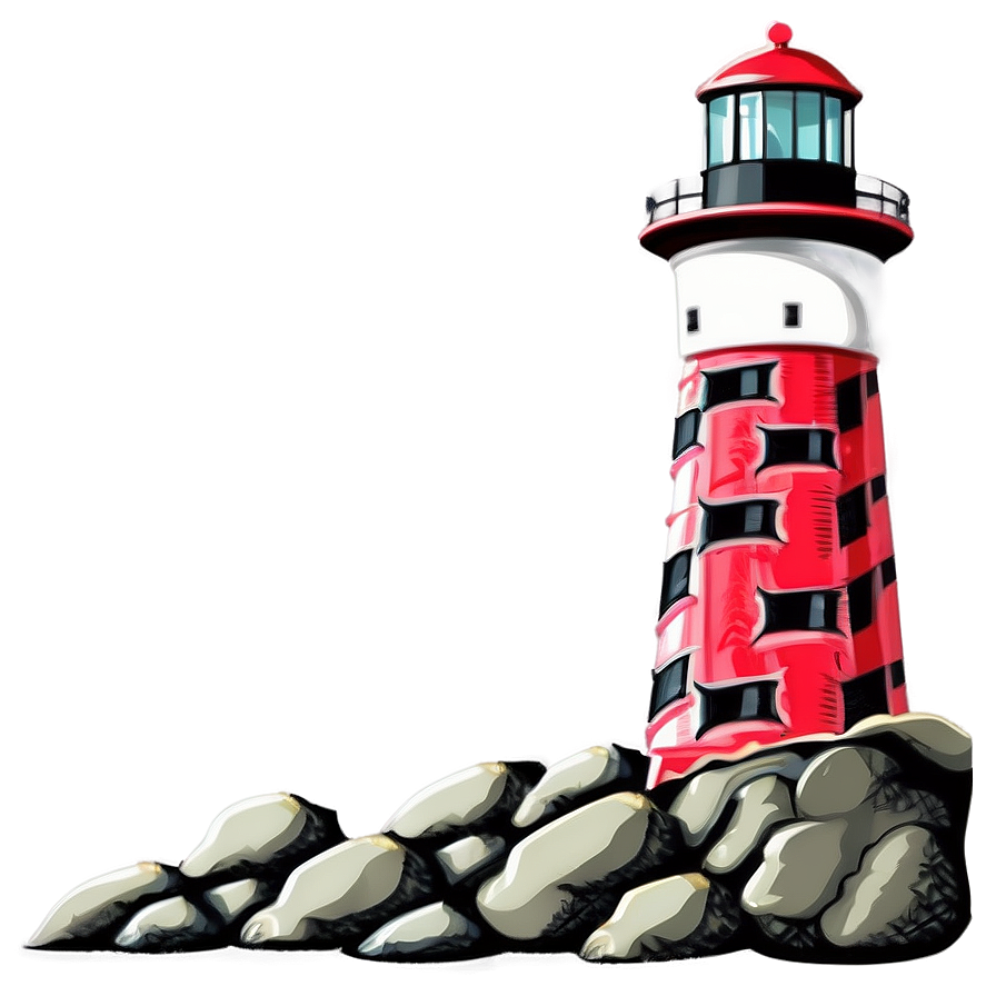 Engraved Lighthouse Png Bqc PNG image