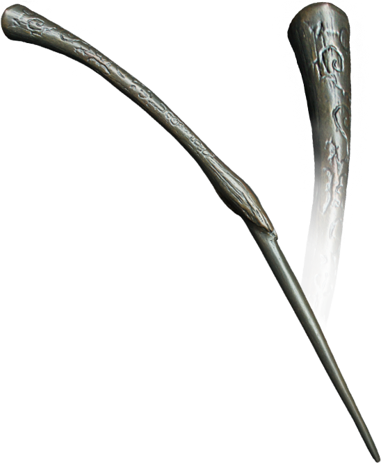 Engraved Magic Wand PNG image