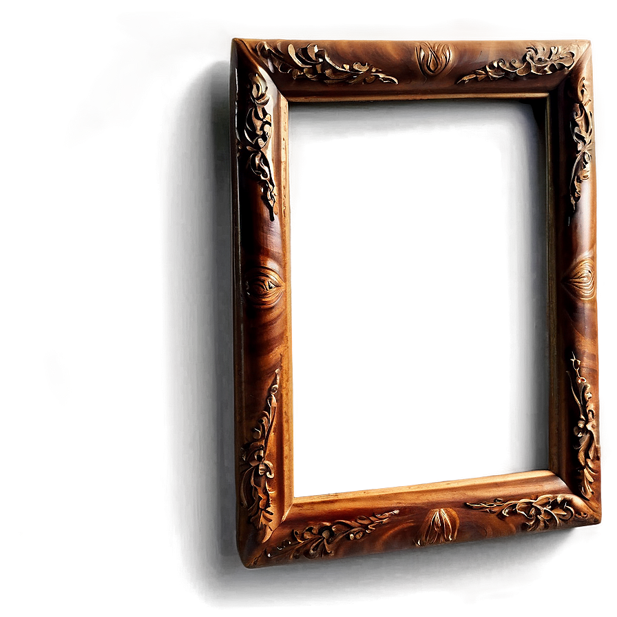 Engraved Picture Frame Png Vhf PNG image