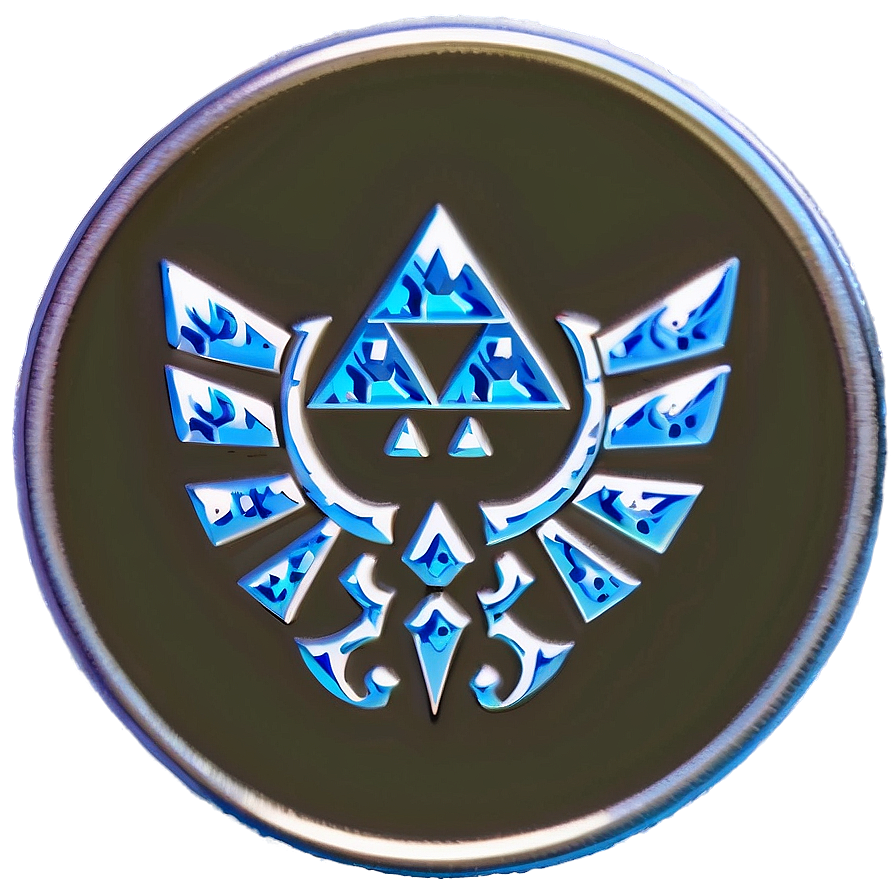 Engraved Triforce Plate Png Cdb52 PNG image