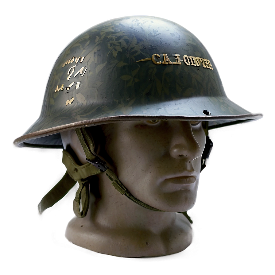 Engraved Vietnam War Helmet Png Mvx73 PNG image