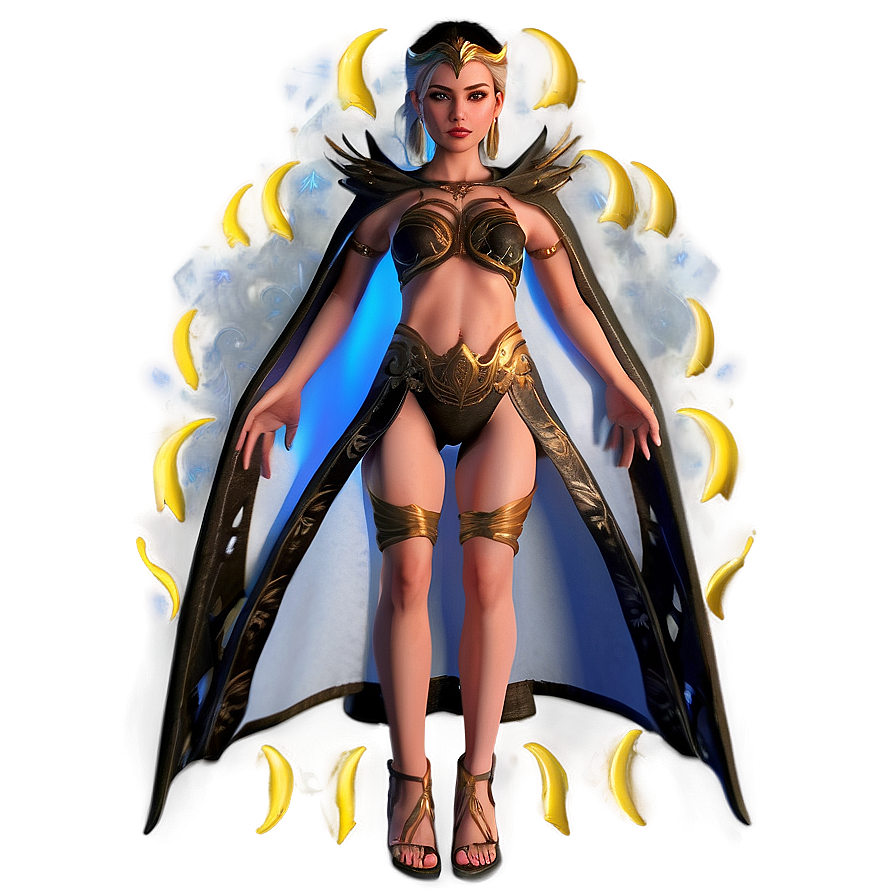 Enigma Of The Night Goddess Png 06252024 PNG image