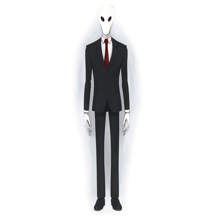 Enigmatic Slender Man Png Apr PNG image