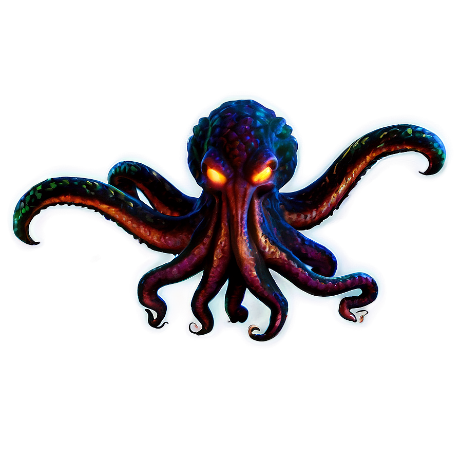 Enraged Kraken Beast Png 3 PNG image