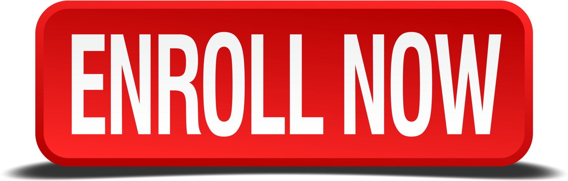 Enroll Now Button Red PNG image