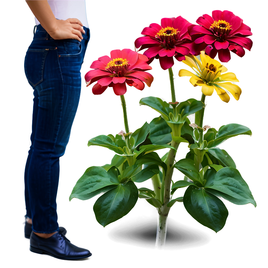 Enthusiastic Zinnia Png Esm PNG image