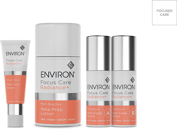 Environ Skin Care Products Lineup PNG image