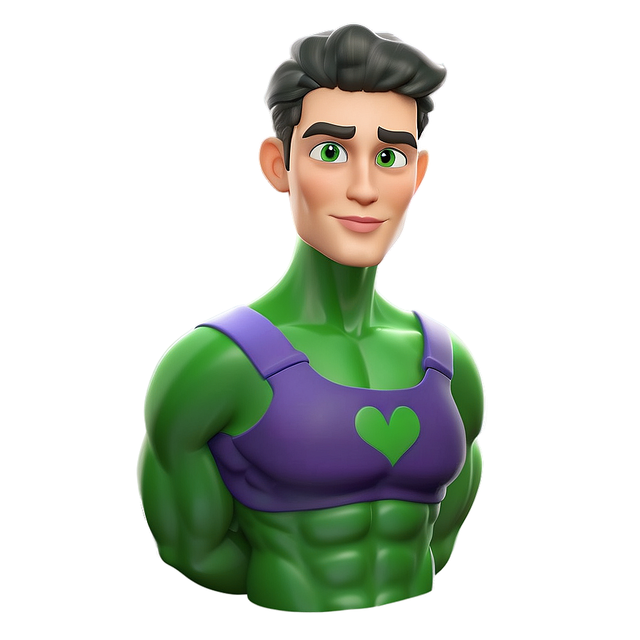 Environmental Hero Cartoon Character Png 06122024 PNG image