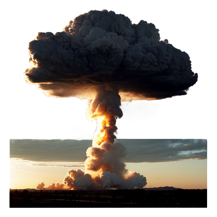 Environmental Impact Nuclear Bomb Png 05252024 PNG image