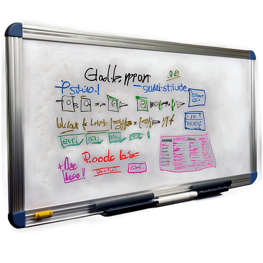 Erasable Whiteboard Png 05252024 PNG image