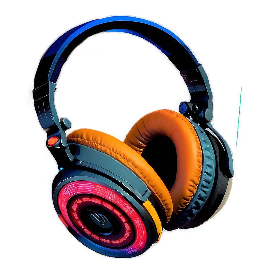 Ergonomic Dj Headphones Png 06212024 PNG image