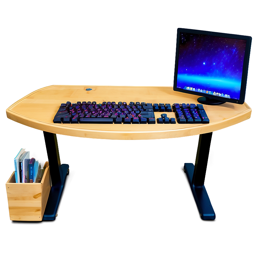 Ergonomic Gaming Desk Png 06212024 PNG image