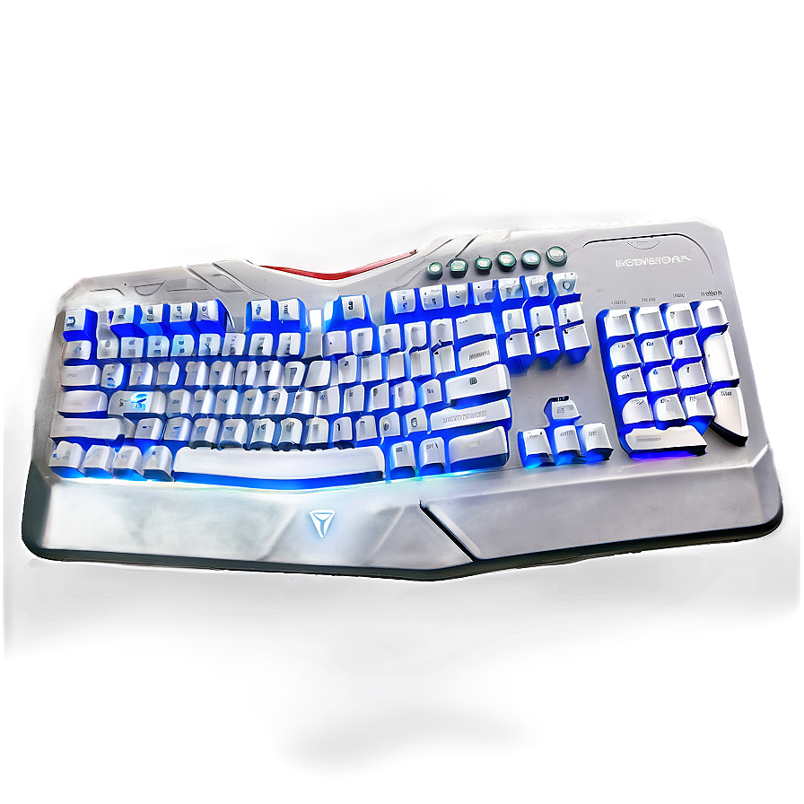 Ergonomic Gaming Keyboard Png 06122024 PNG image