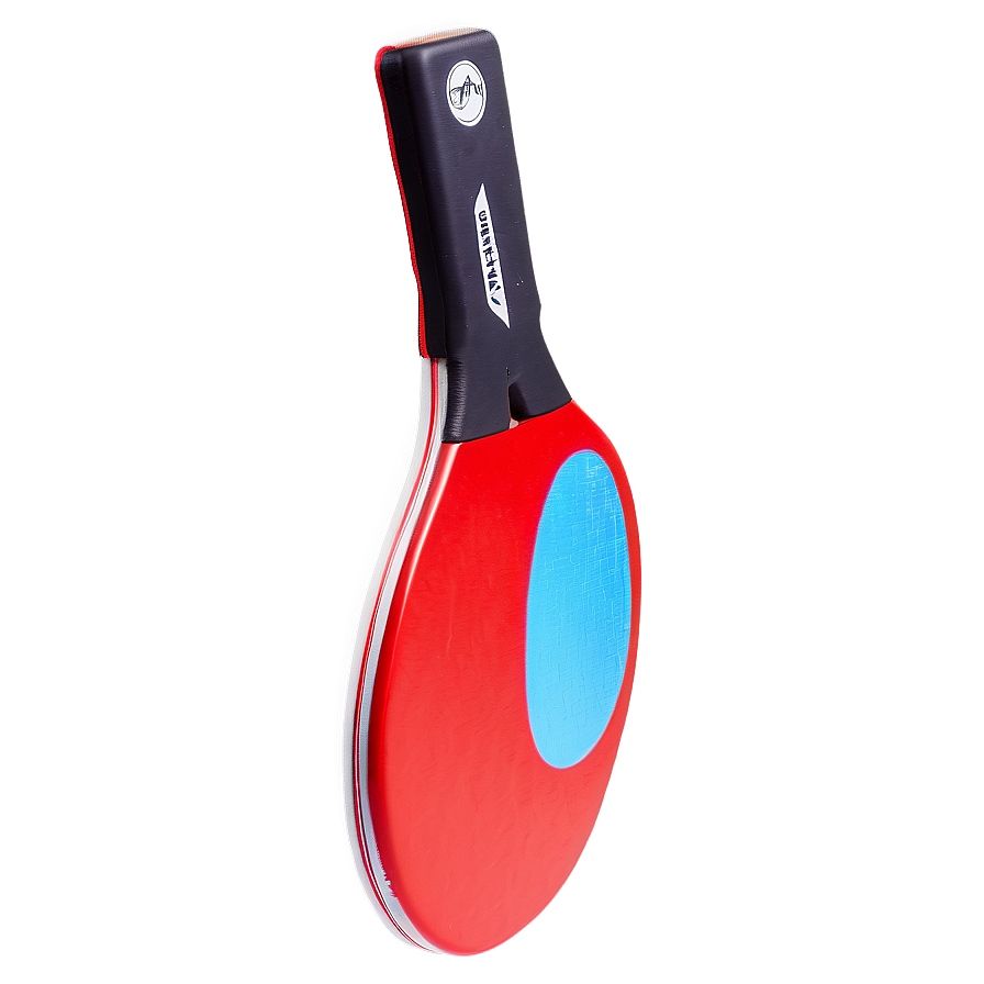 Ergonomic Ping Pong Racket Png 06132024 PNG image