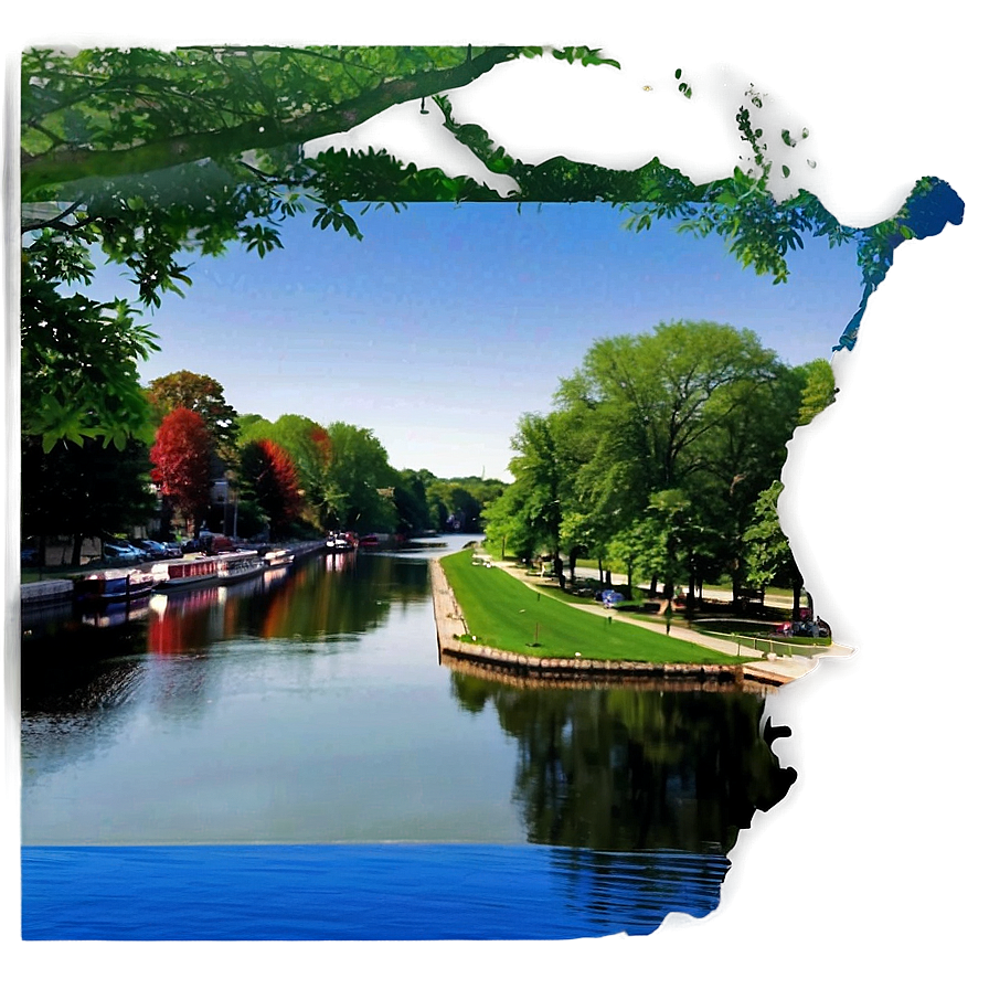 Erie Canal New York State Png 06122024 PNG image