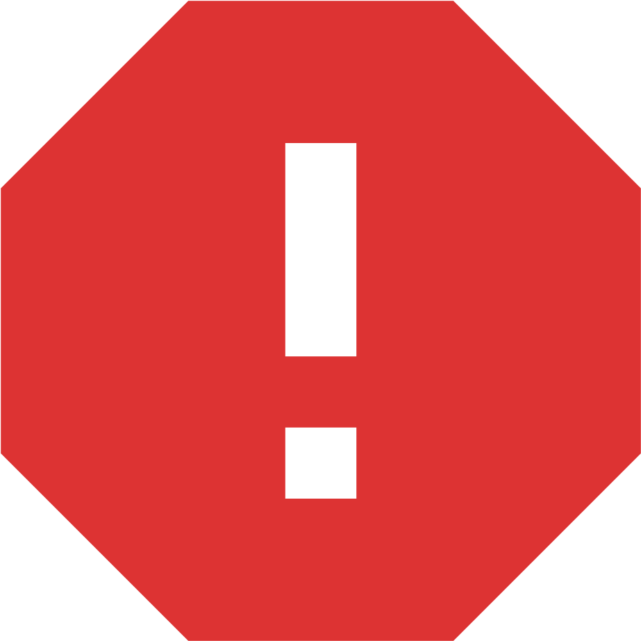 Error Alert Icon Red Background PNG image