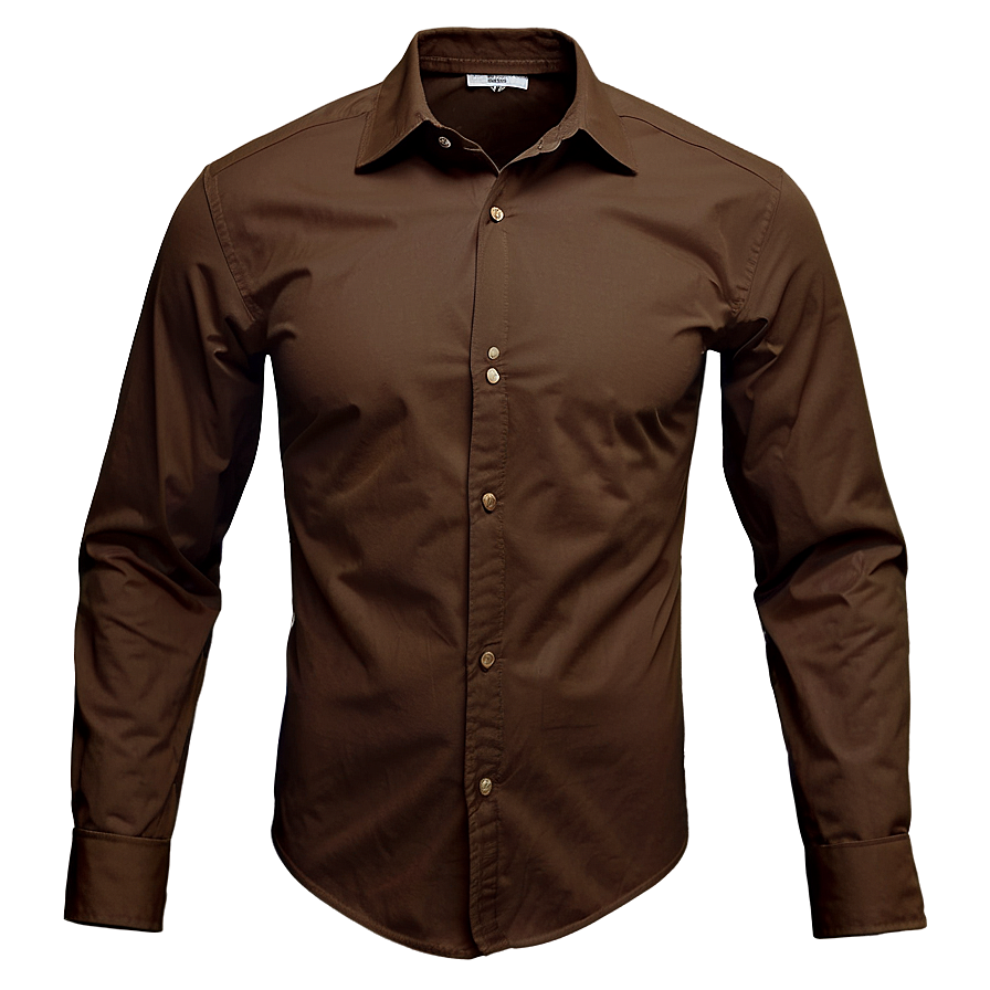 Espresso Brown Blank Shirt Png Akc PNG image