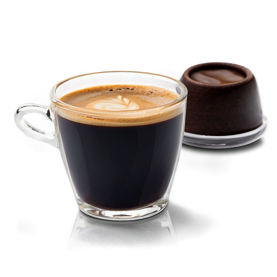 Espresso In Glass Cup Png Vfl PNG image