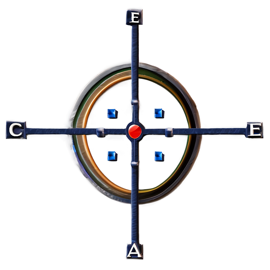 Essential Dot Crosshair Png Cby35 PNG image