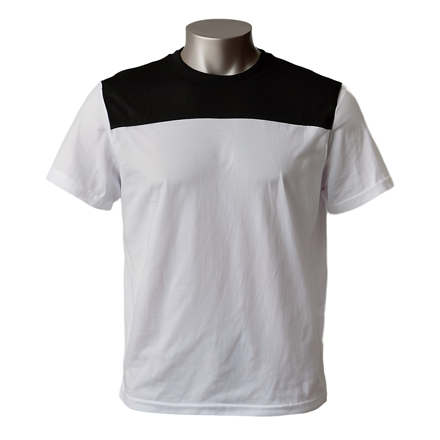 Essential White Cotton T-shirt Png Qkt PNG image