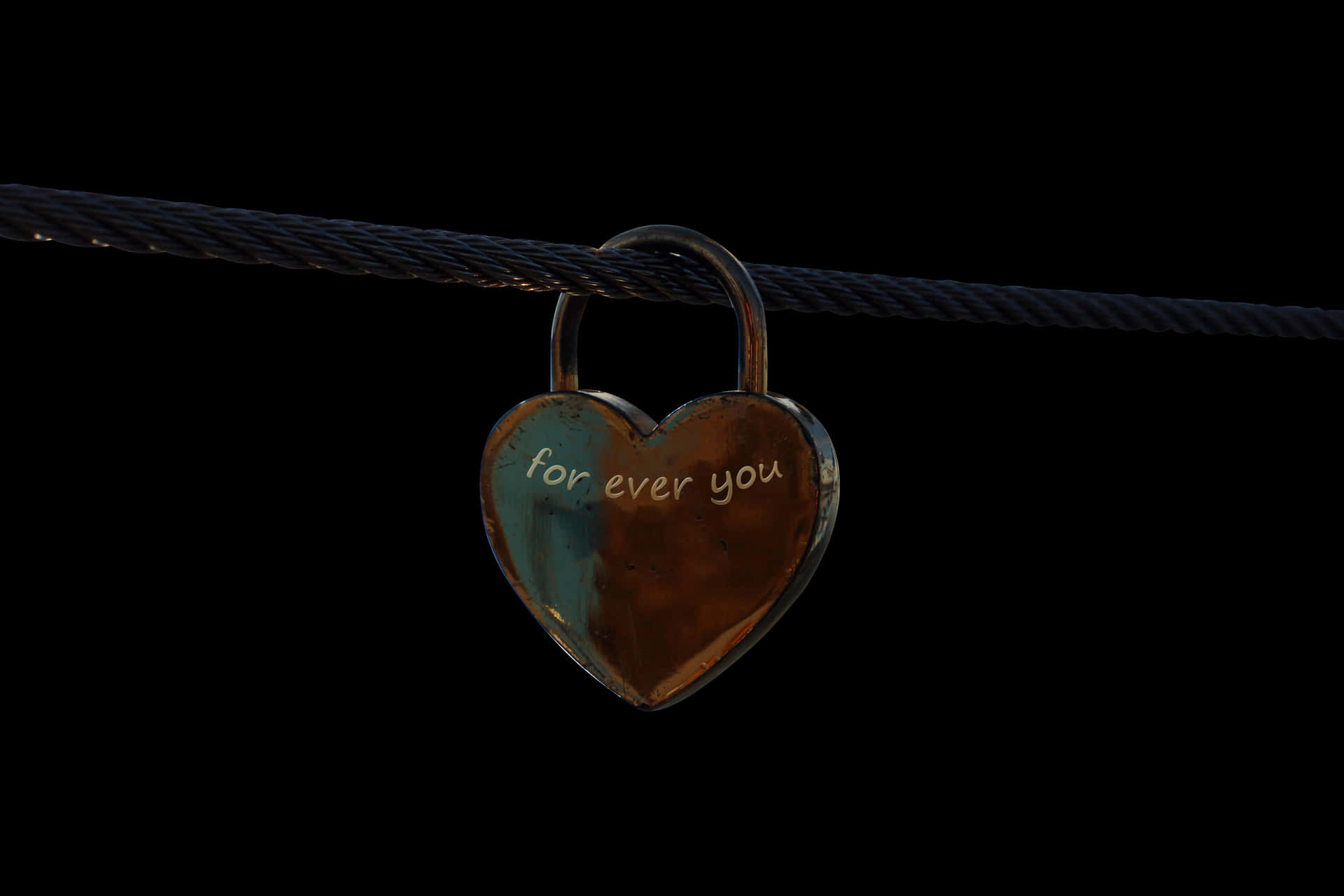 Eternal Love Lock PNG image