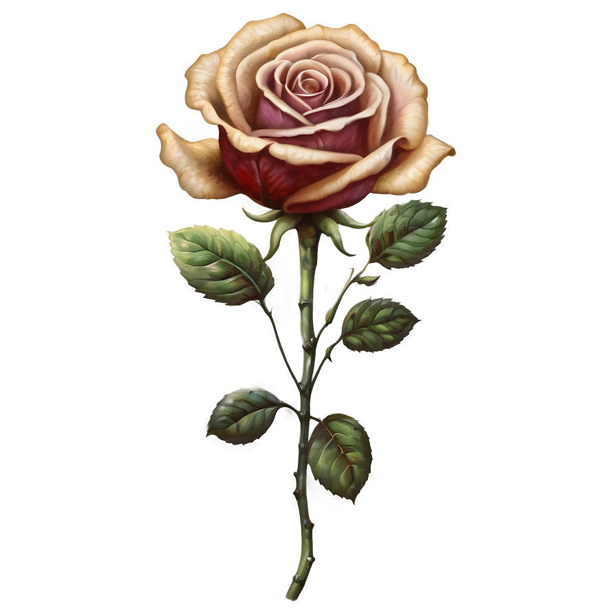 Eternal Rose Vintage Png Dlg69 PNG image