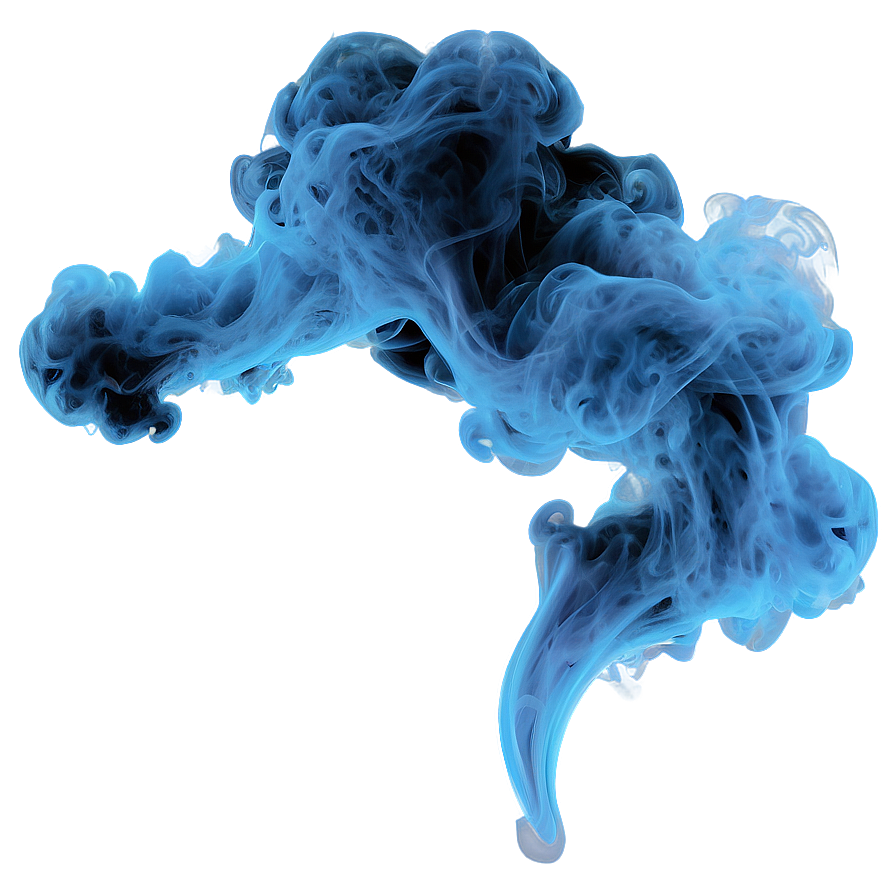 Ethereal Blue Smoke Texture Png 98 PNG image