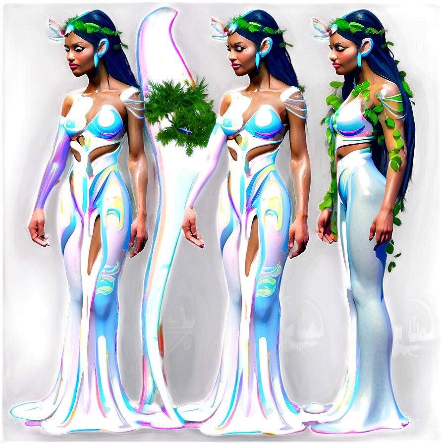 Ethereal Forest Goddess Png 74 PNG image