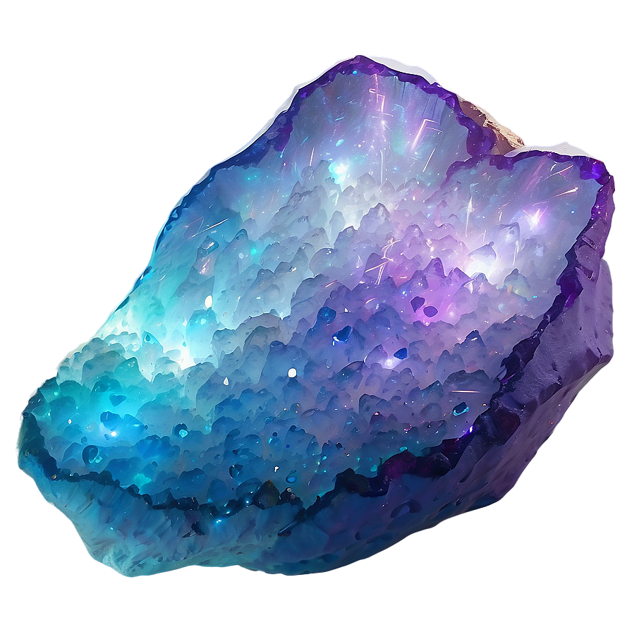 Ethereal Geode Illustration Png Bix PNG image