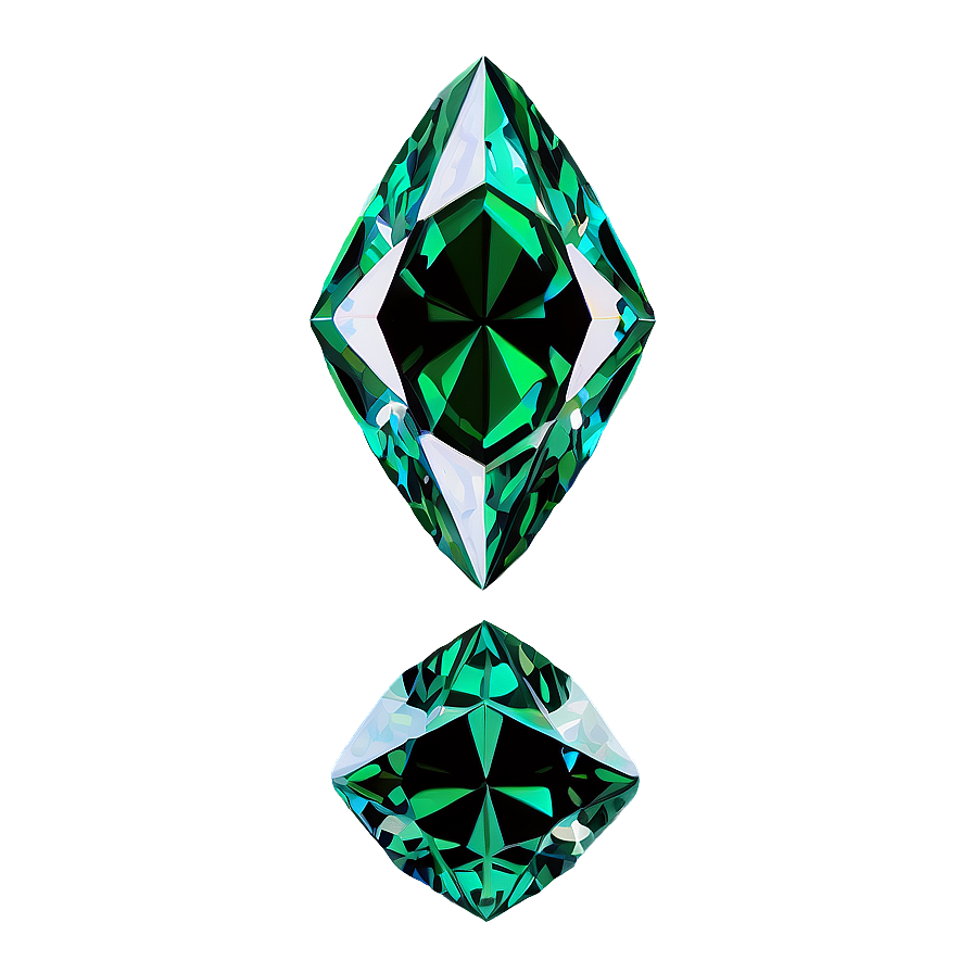 Ethereal Green Diamond Png 85 PNG image
