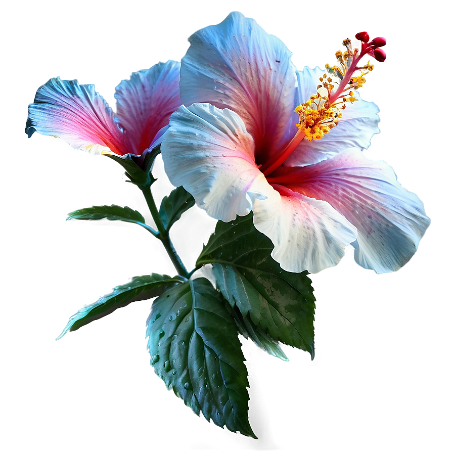 Ethereal Hibiscus Png Vvy PNG image